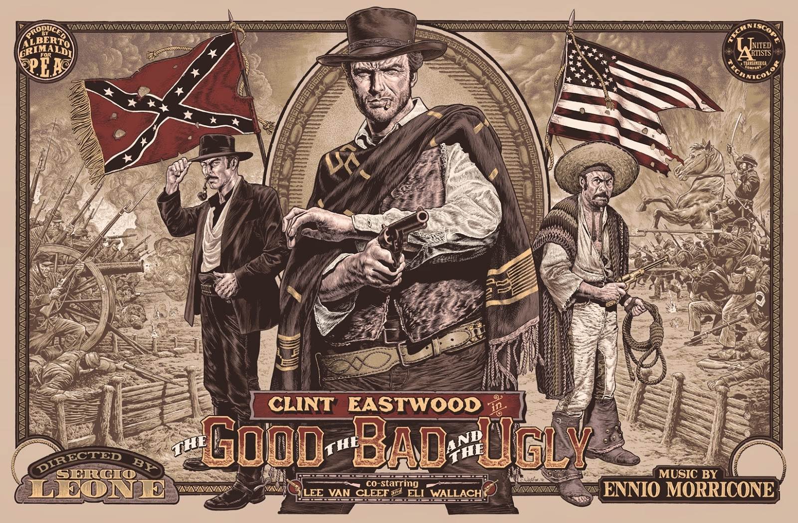 1600x1049 The Good the Bad and the Ugly wallpaper for galaxy
