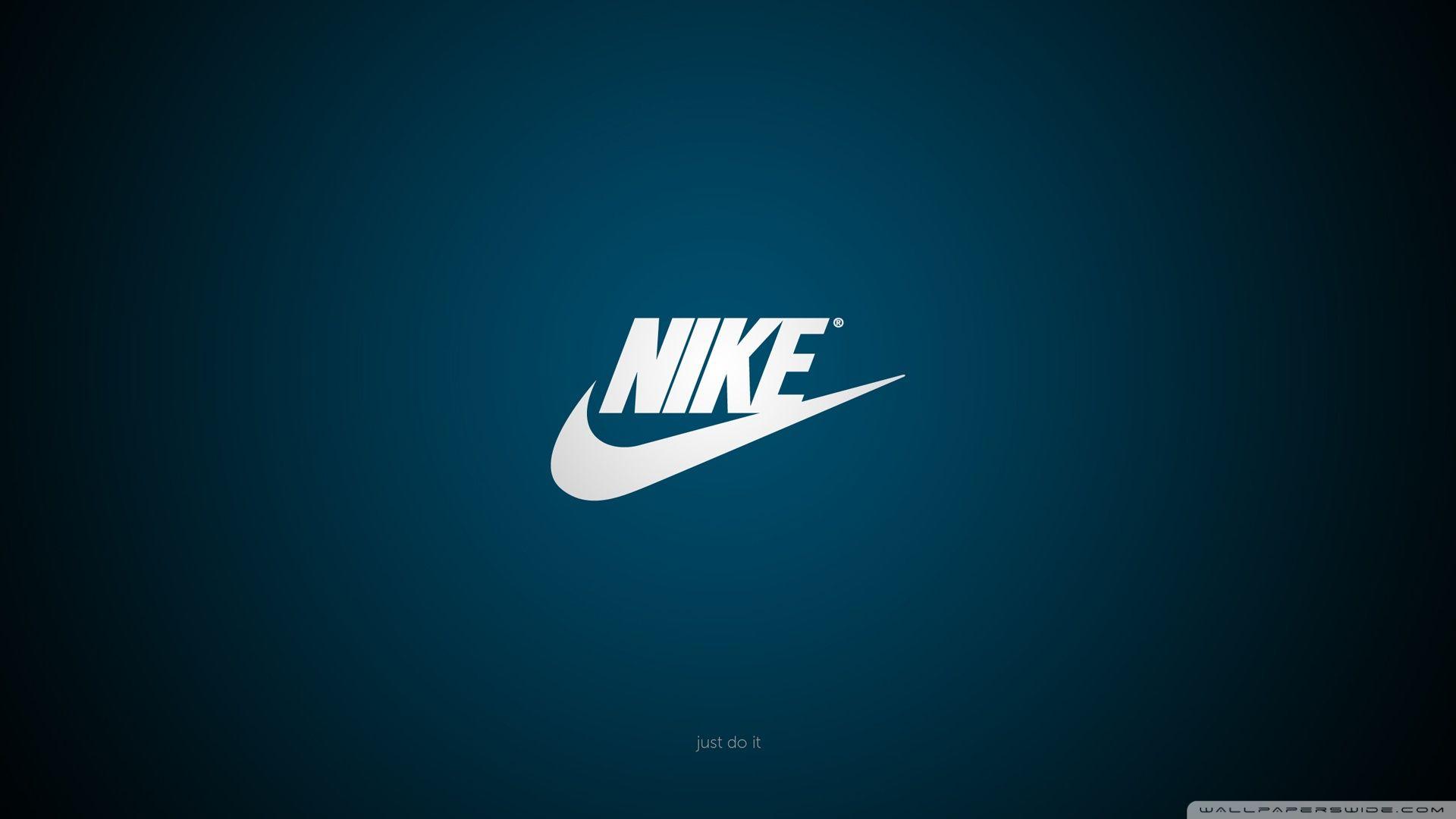 1920x1080 Blue Nike Wallpaper