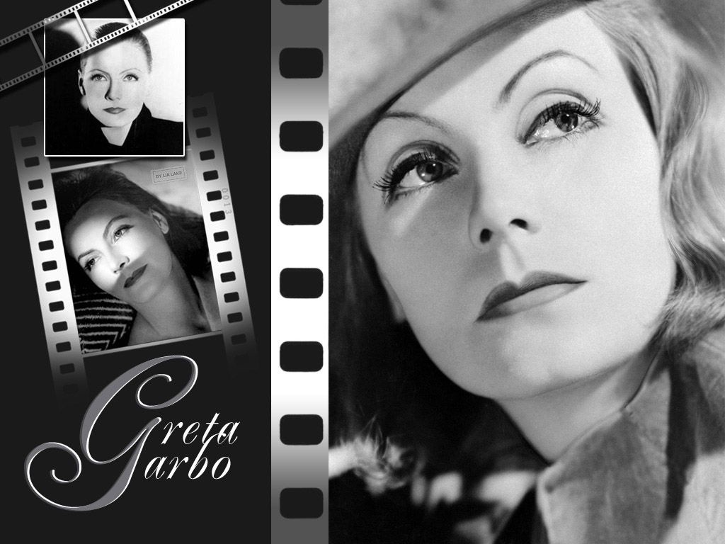 1024x768 Greta Garbo 2. Wallpaper