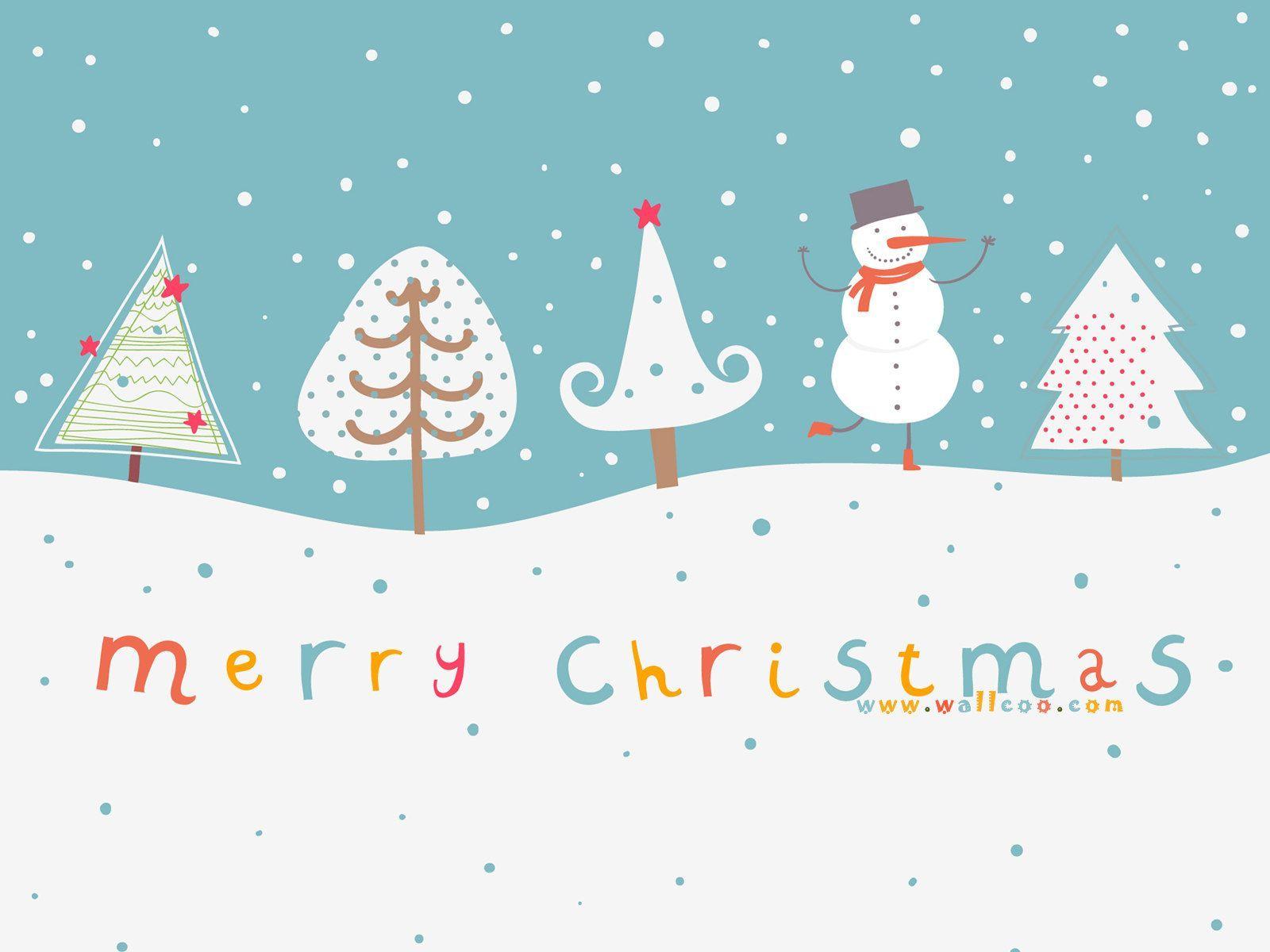 1600x1200 Cute Christmas Wallpaper HD