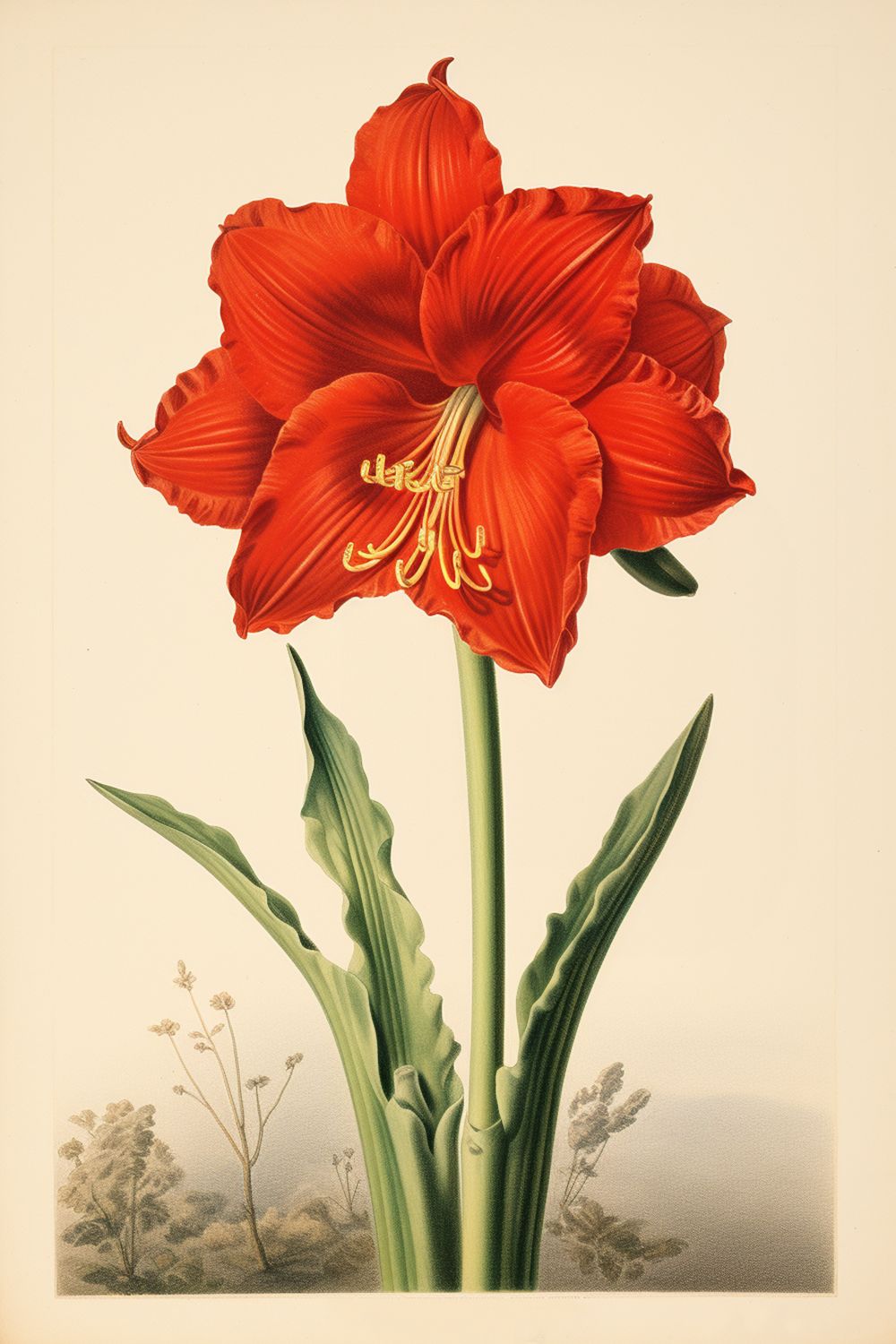1000x1500 Amaryllis Image:Beautiful Botanicals