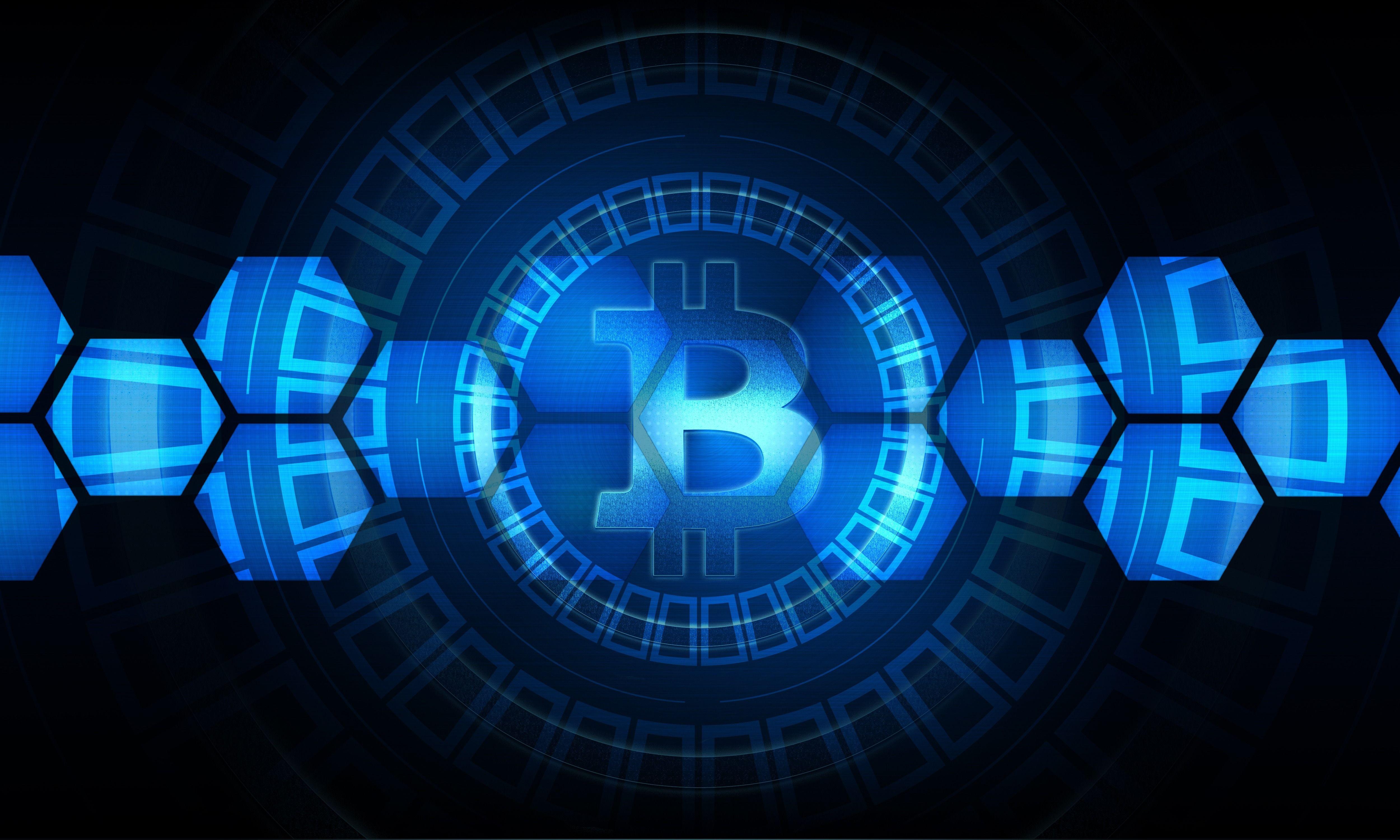 cryptocurrency logo background image