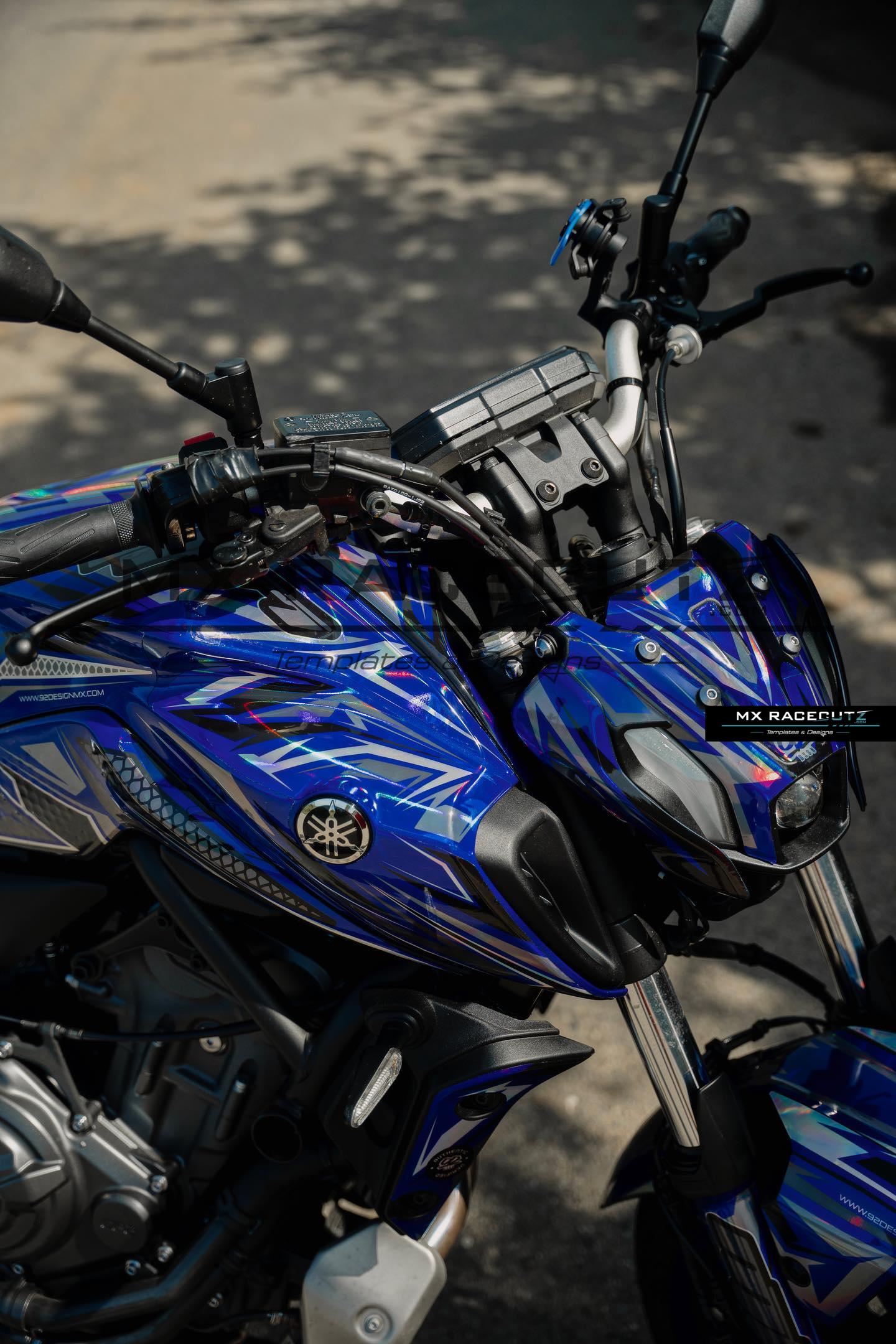1440x2160 YAMAHA & MT 07 2021 2024 TEMPLATE