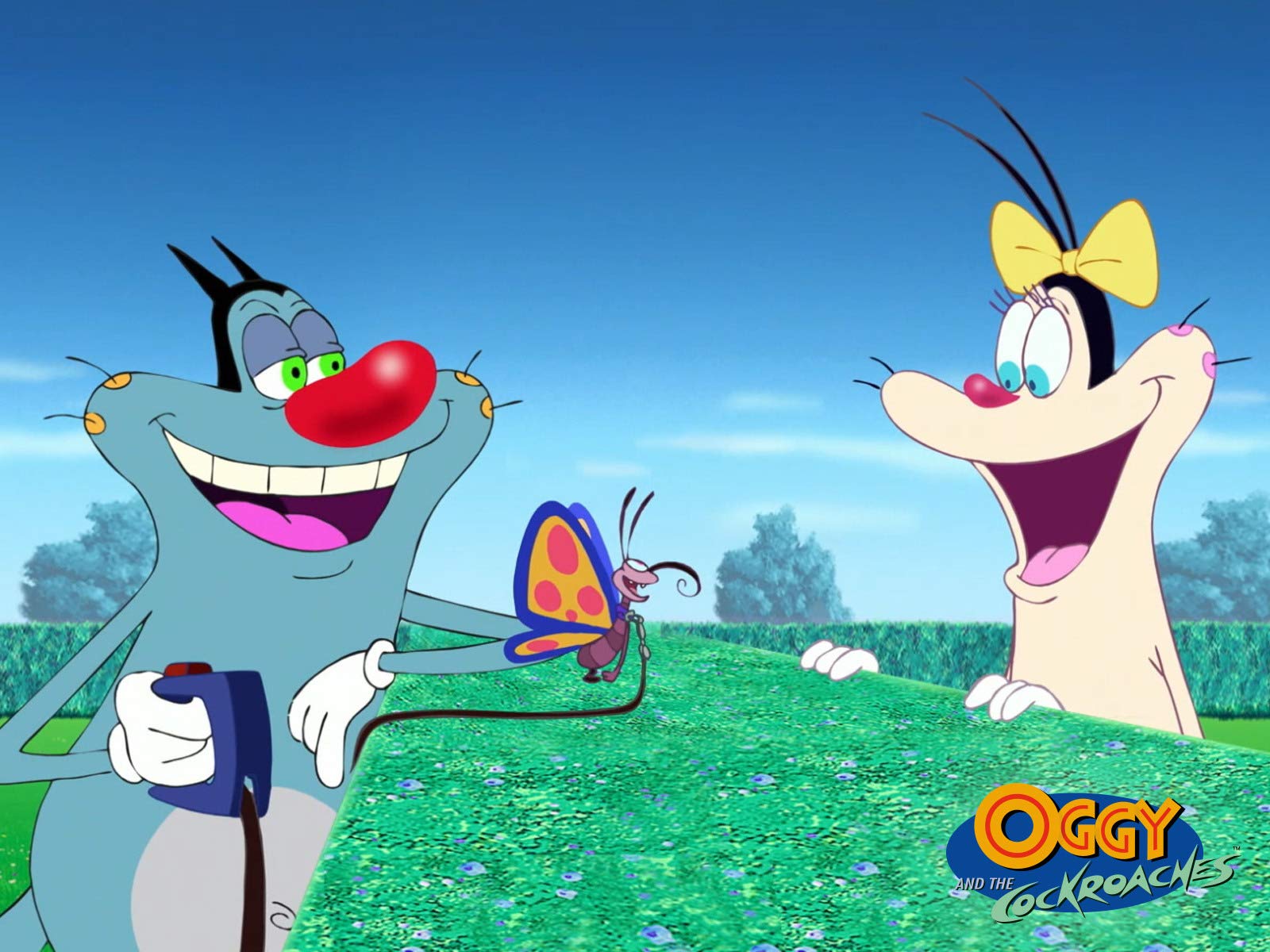 1600x1200 Oggy And Olivia Wallpaper
