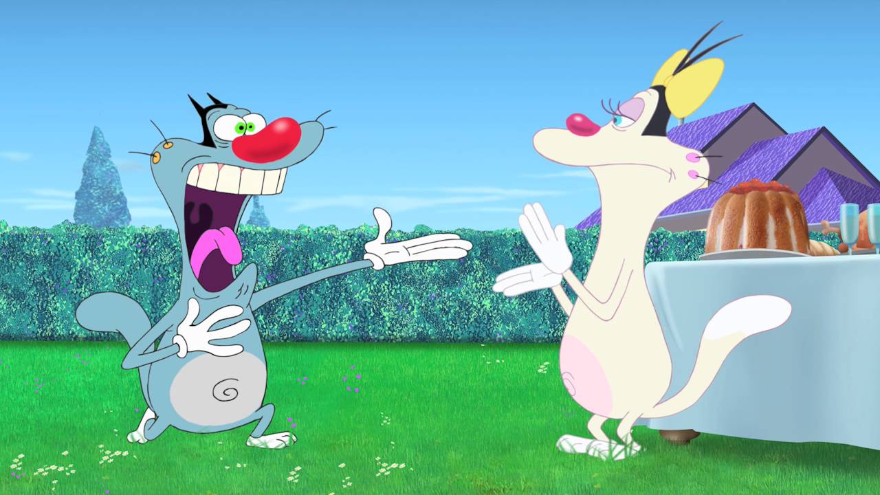 1280x720 Oggy and the Cockroaches