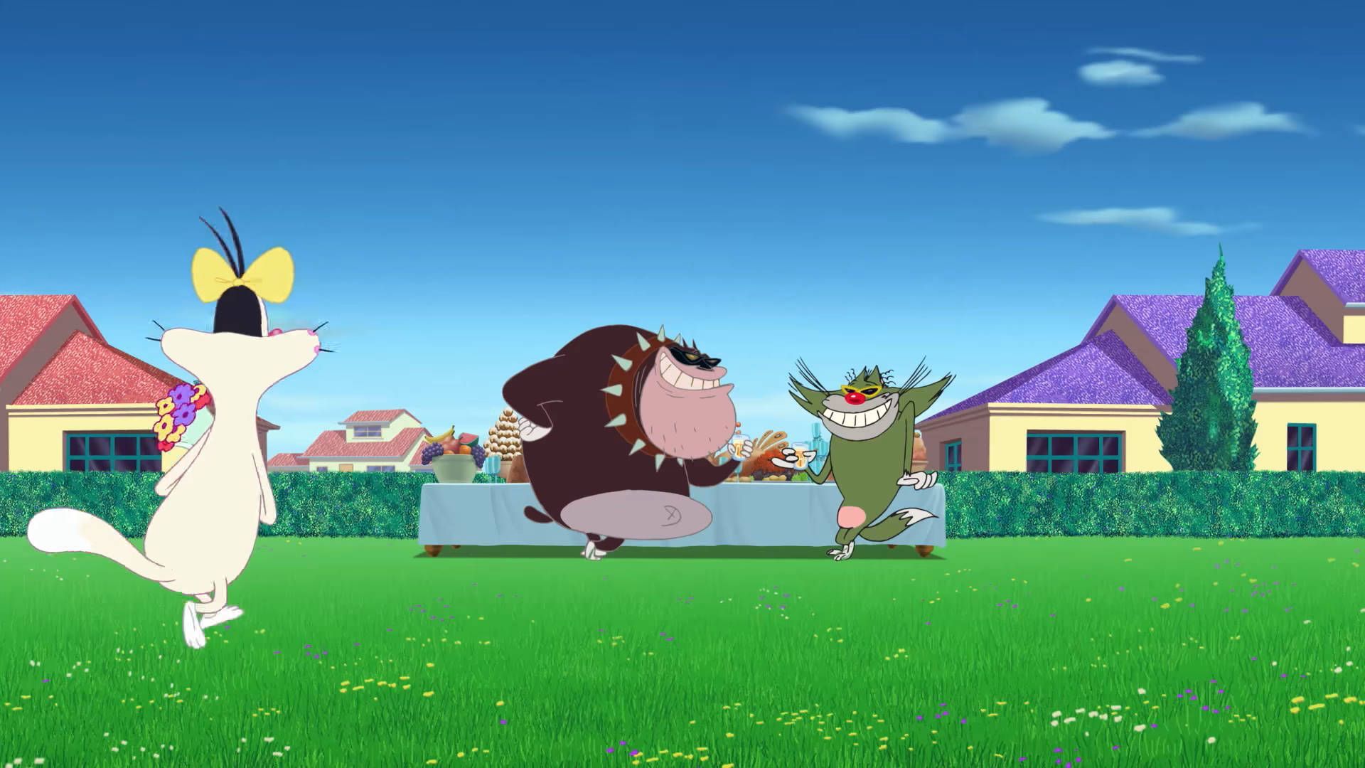 1920x1080 Download Olivia Bob Oggy And