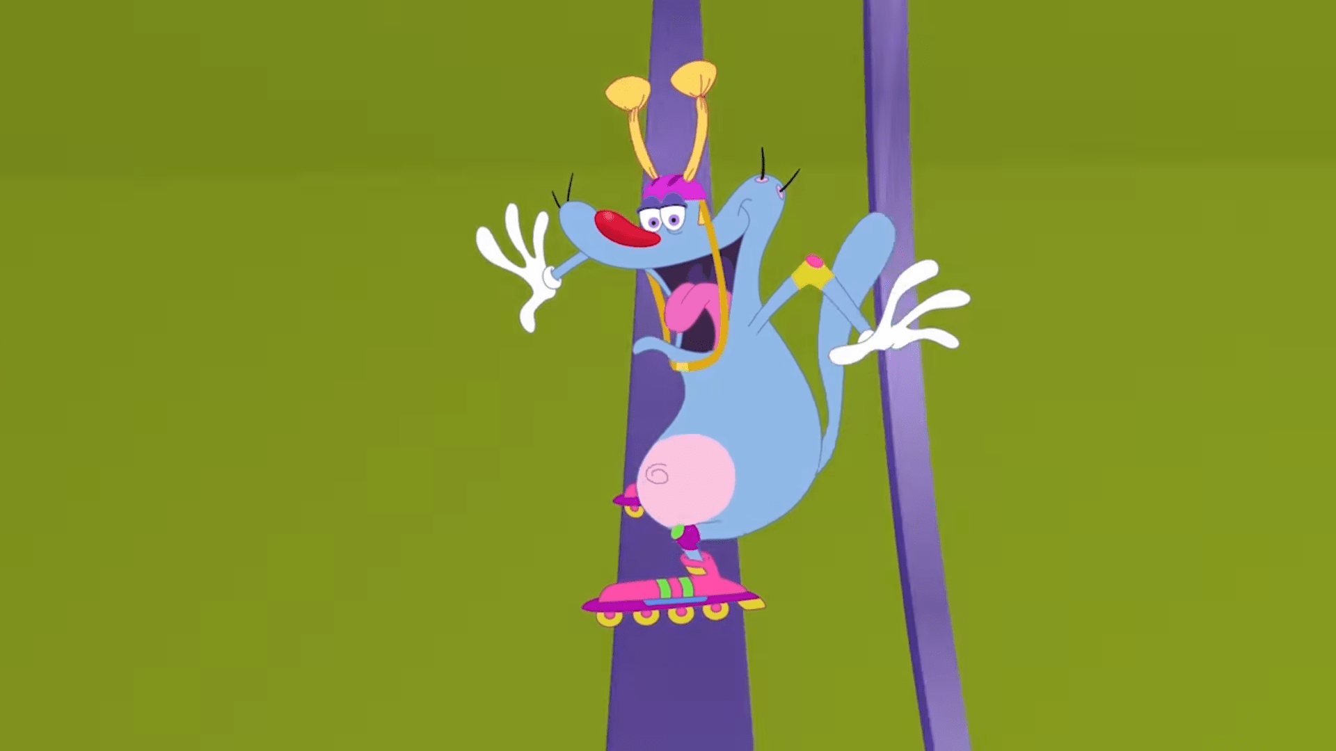 1920x1080 Monica. Oggy and the Cockroaches