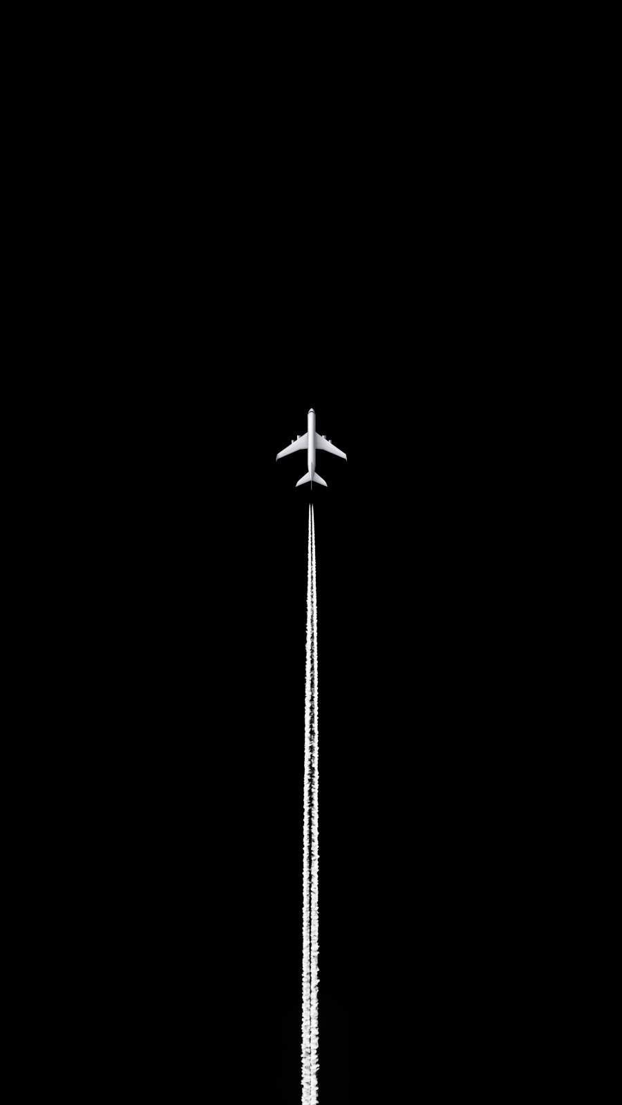 900x1600 Black Sky Aircraft iPhone Wallpaper