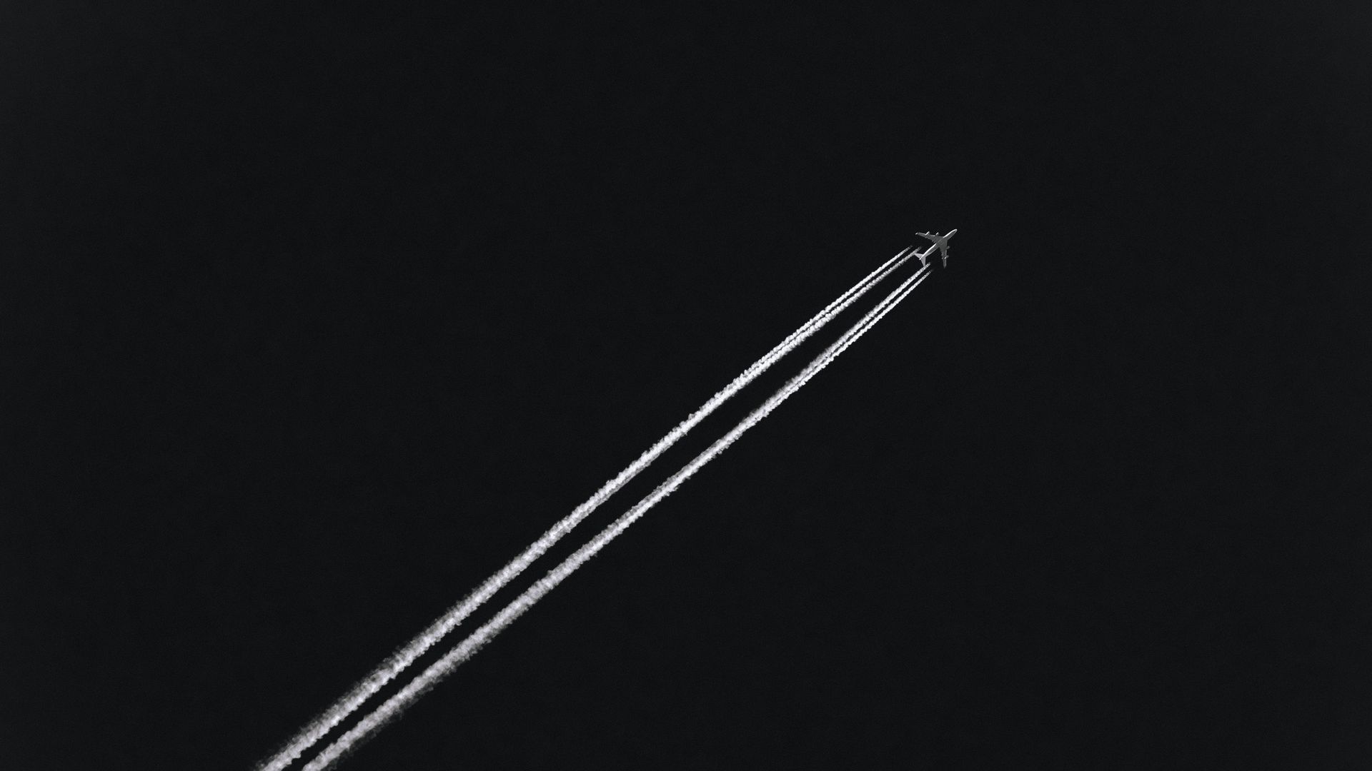 1920x1080 wallpaper 1920x1080 airplane, track