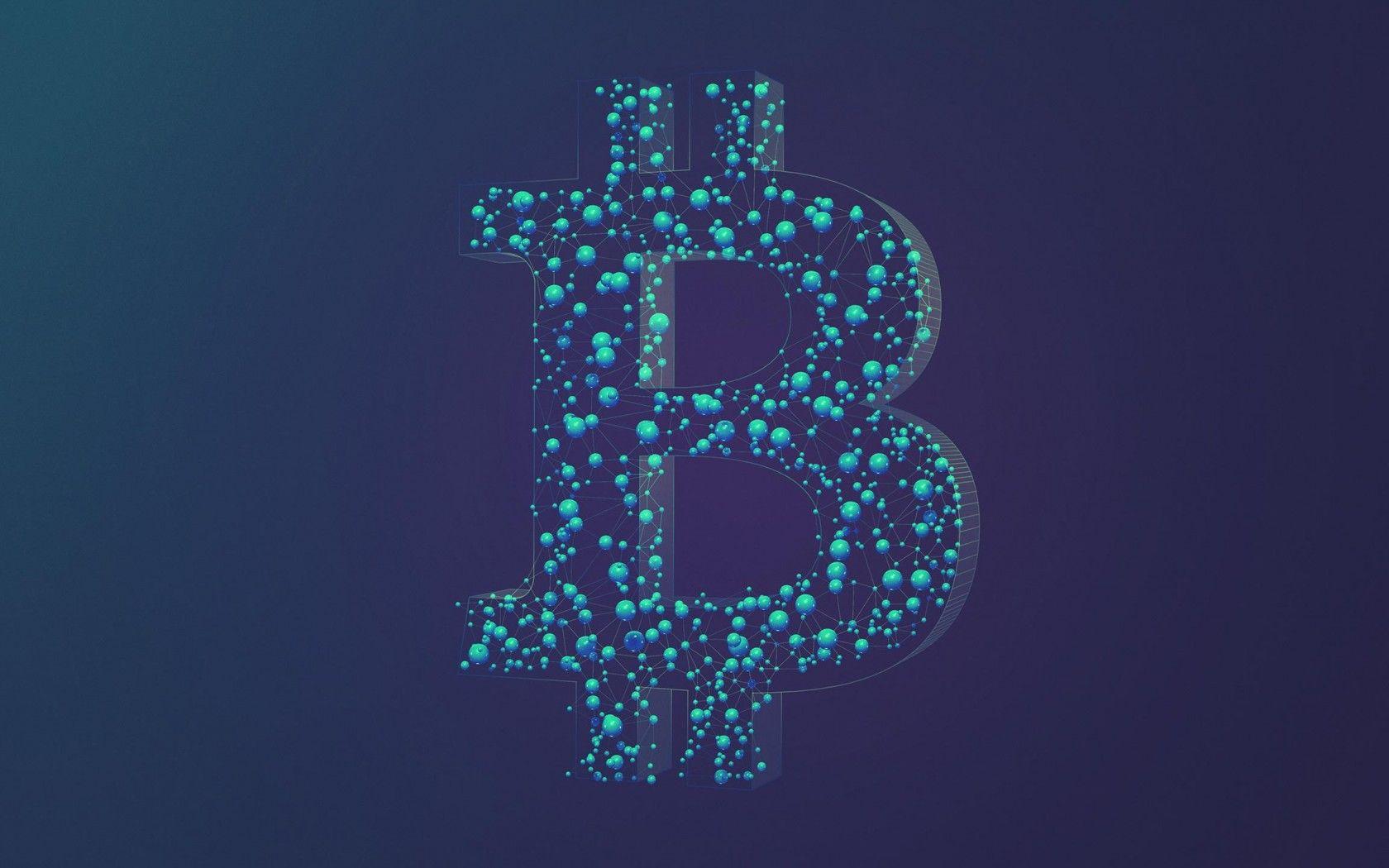 1680x1050 HD Bitcoin Wallpaper