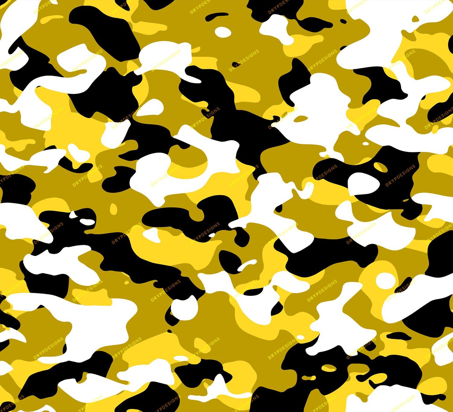 1500x1364 Yellow Camo Seamless Background Pattern