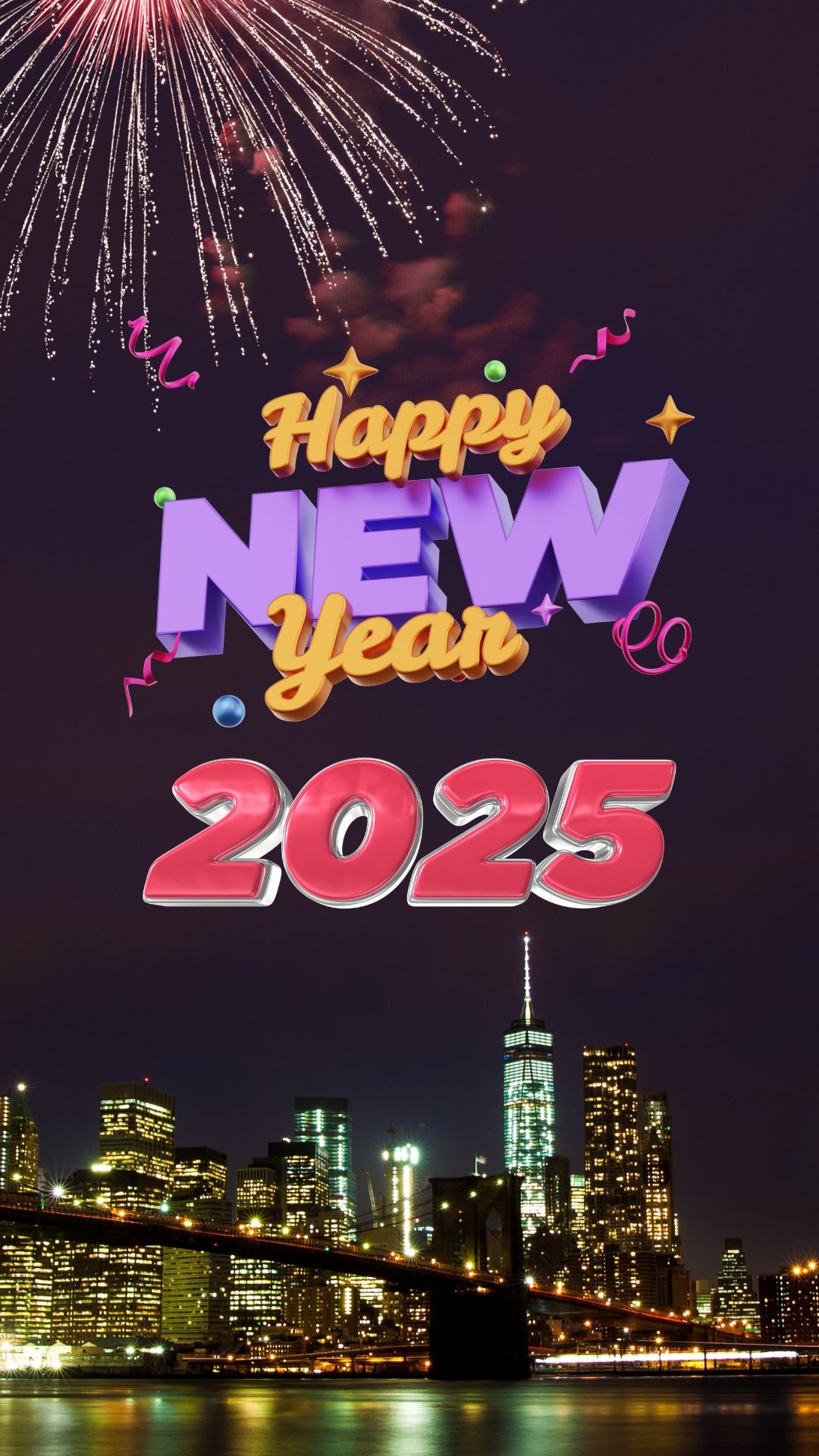 Happy New Year 2025 Wallpapers Top Free Happy New Year 2025