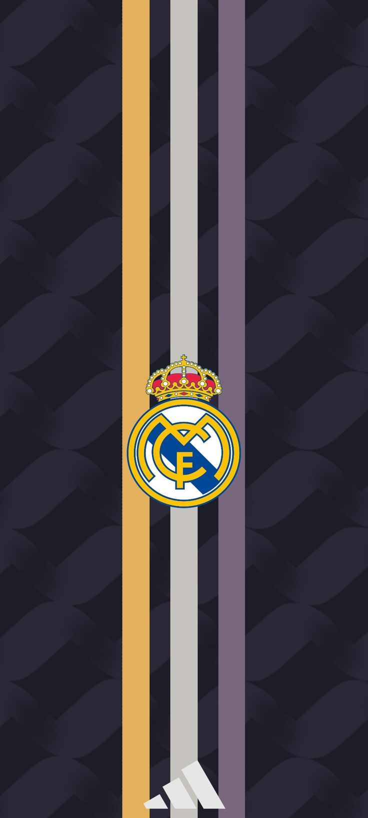 736x1635 Real Madrid Logo 2024 Wallpaper