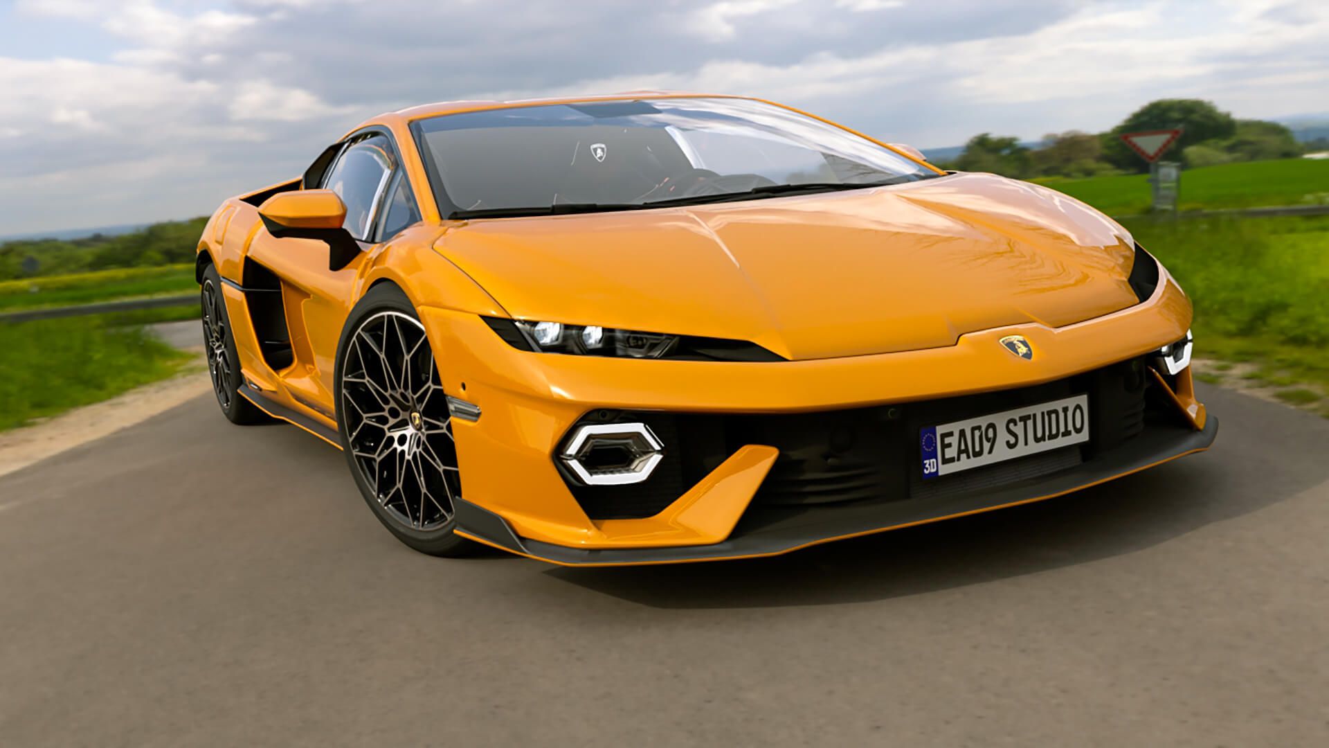 1920x1080 Lamborghini Temerario Model