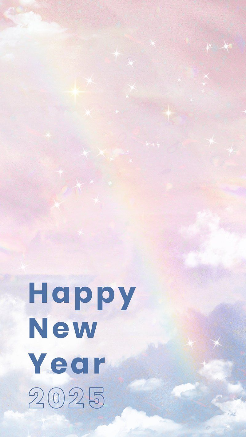 800x1422 Aesthetic new year 2025 greeting