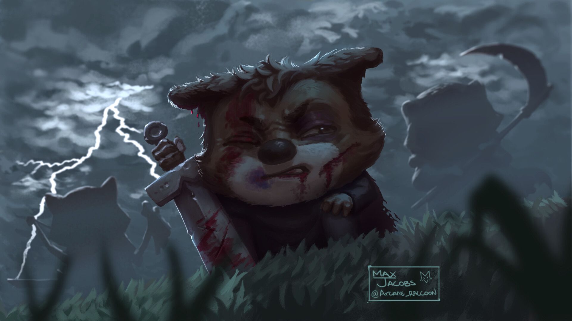 1920x1080 Injured Warrior