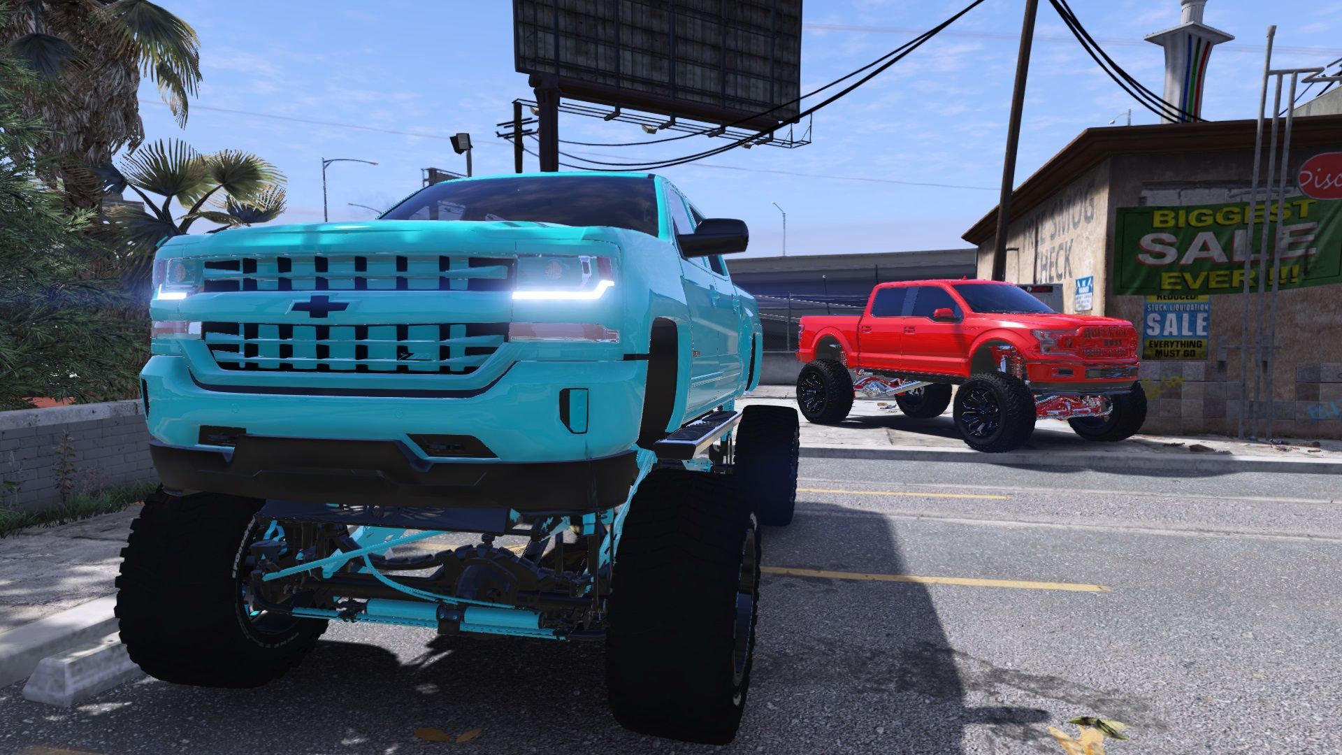 1920x1080 Lifted Chevy Silverado [ADDON][BETA