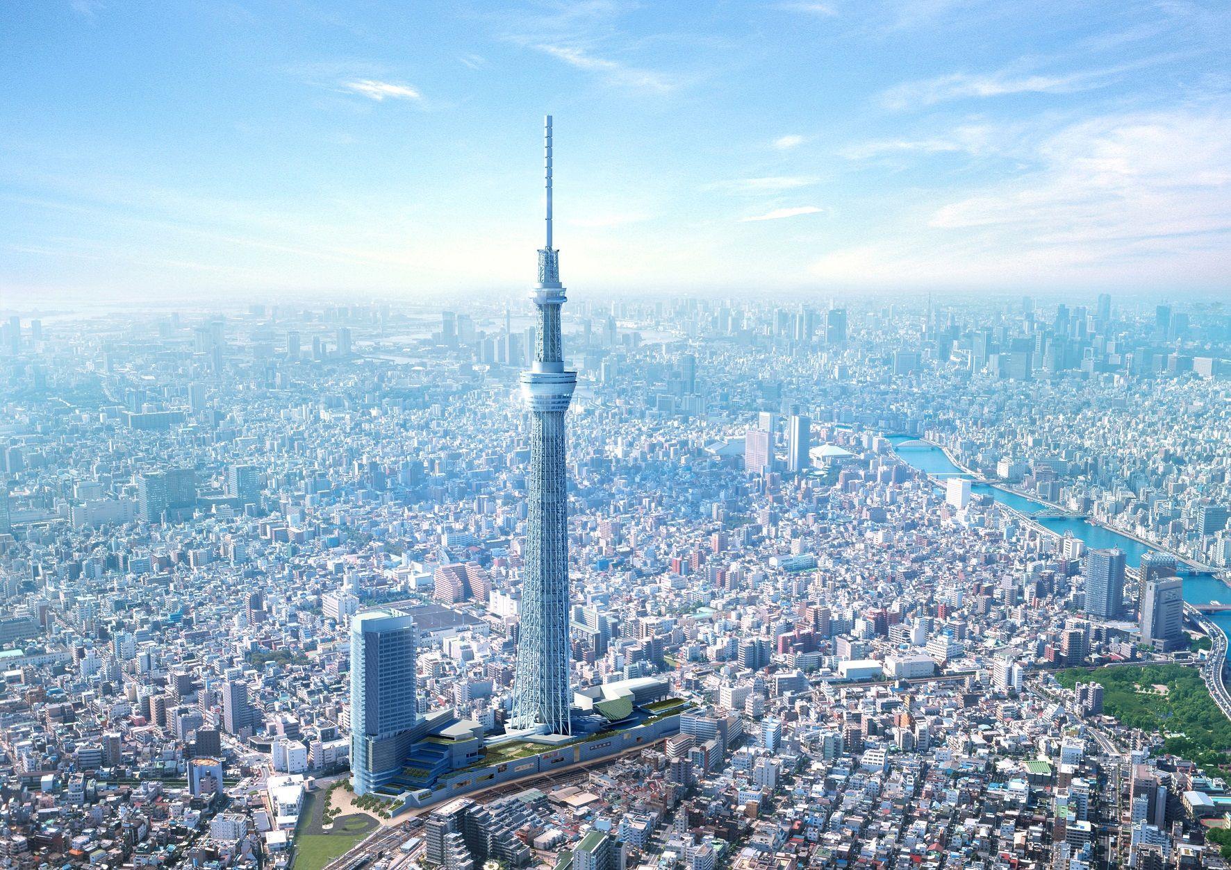 Tokyo Skytree Wallpapers Top Free Tokyo Skytree Backgrounds Wallpaperaccess