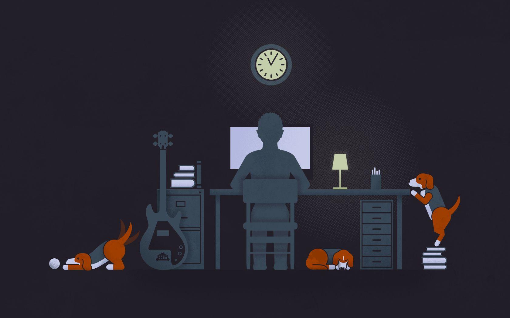 1680x1050 The Desktop Wallpaper Project featuring Mike Giles Fox Is Black