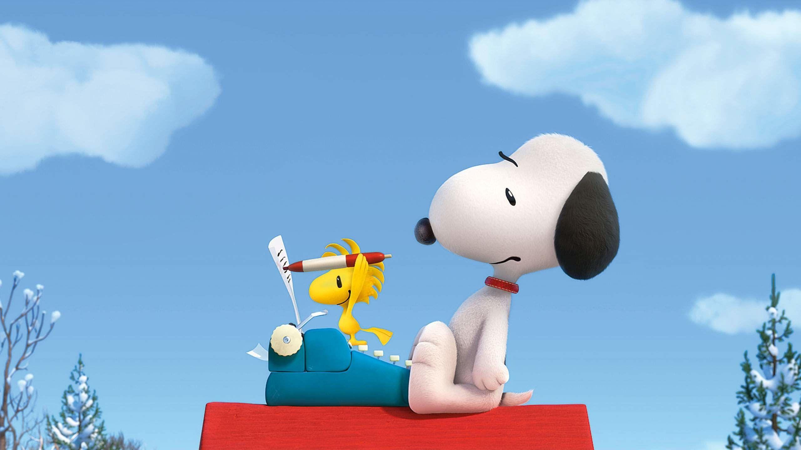 1280x960 I made this minimalist Peanuts wallpaper with Snoopy and  Schroeder Hope you like it  rwallpapers