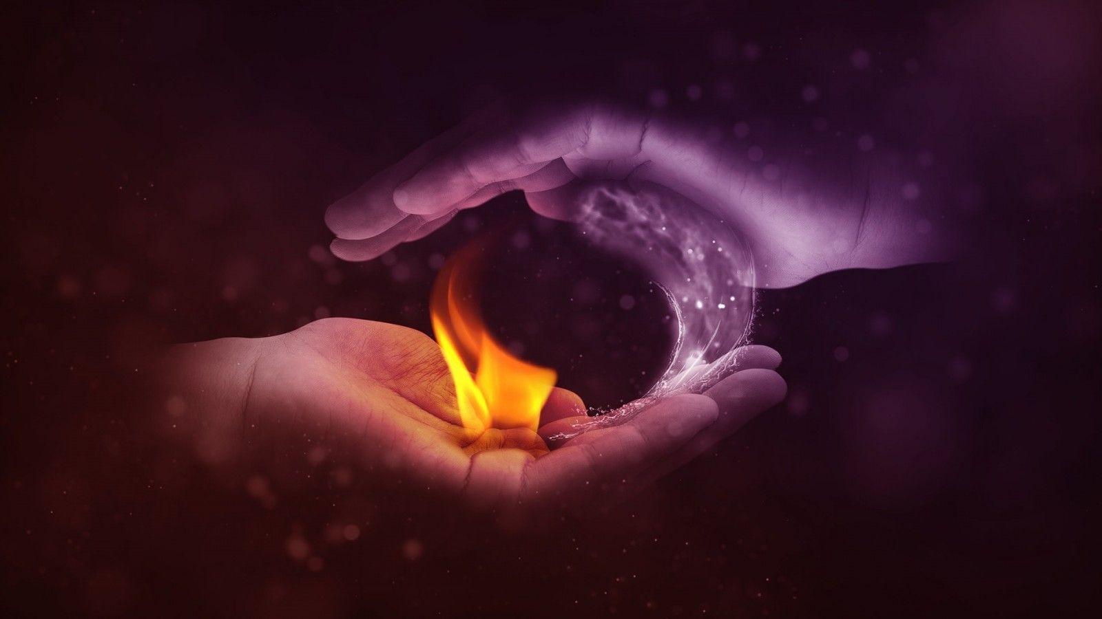 1600x900 Purple Fire Background 1920x1080