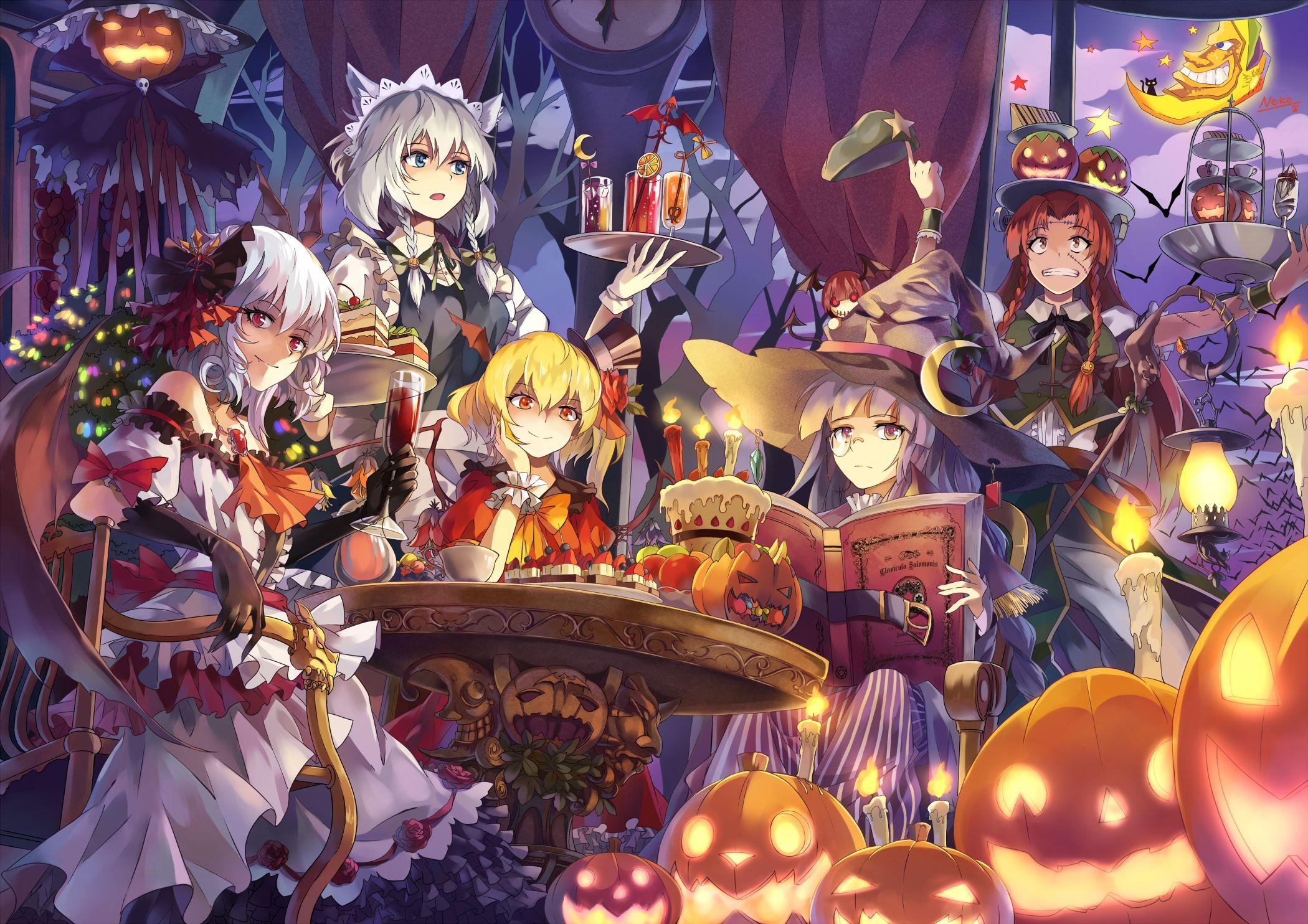 4k Anime Halloween Wallpapers - Wallpaper Cave