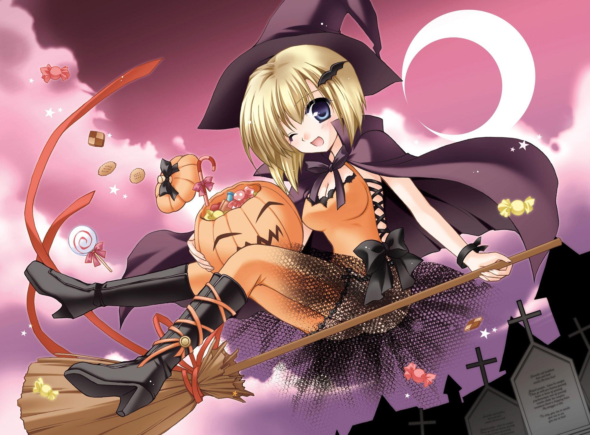 Anime Halloween Wallpaper Aesthetic