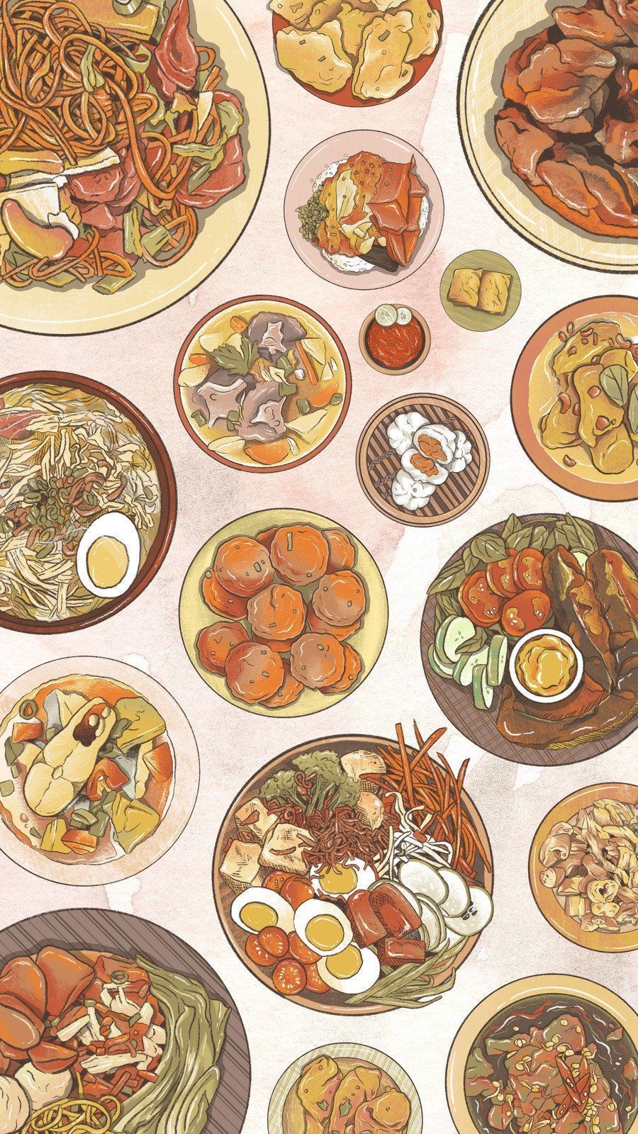 900x1600 food background templates
