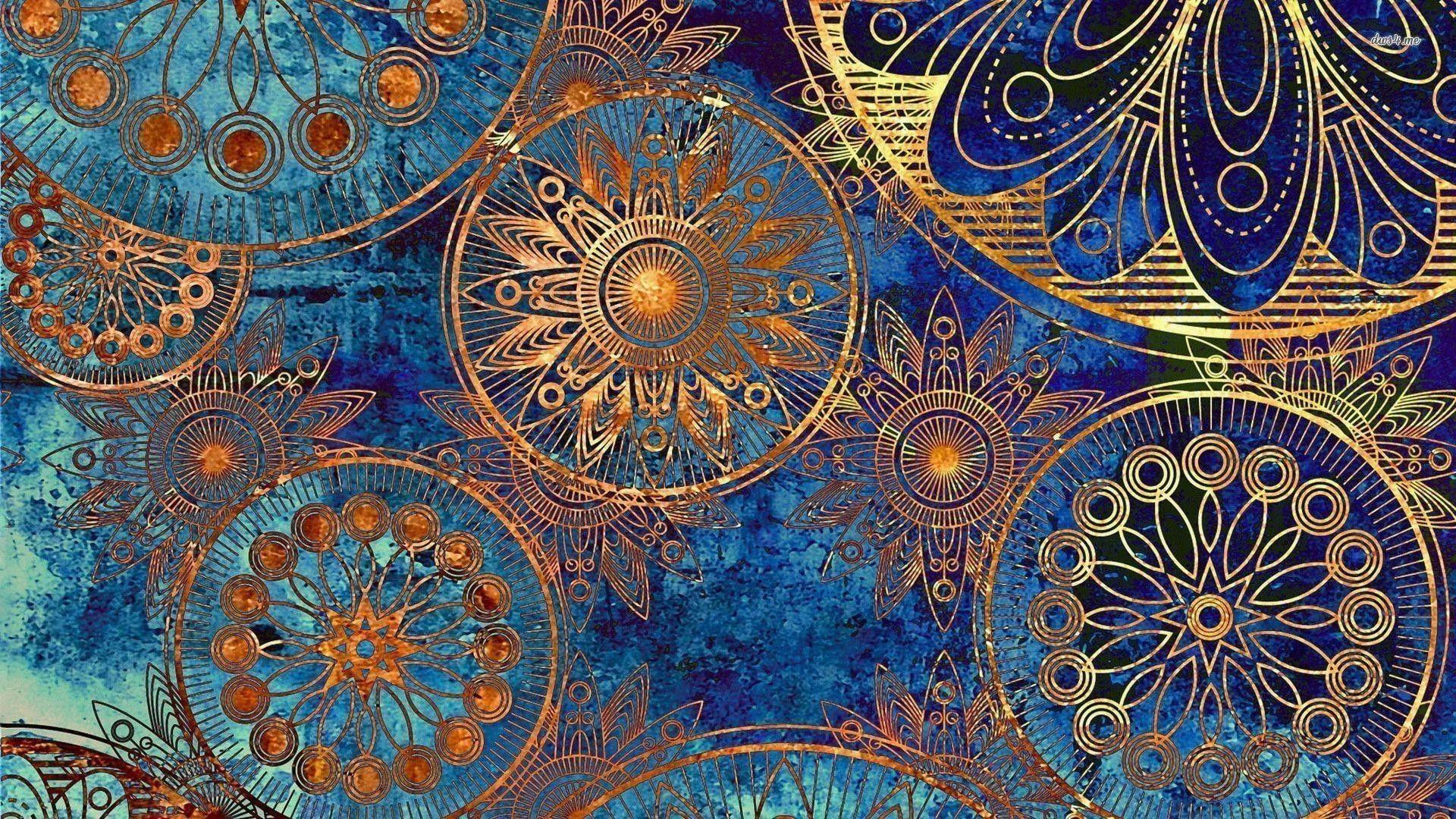 Blue Mandala Wallpapers - Top Free Blue Mandala Backgrounds