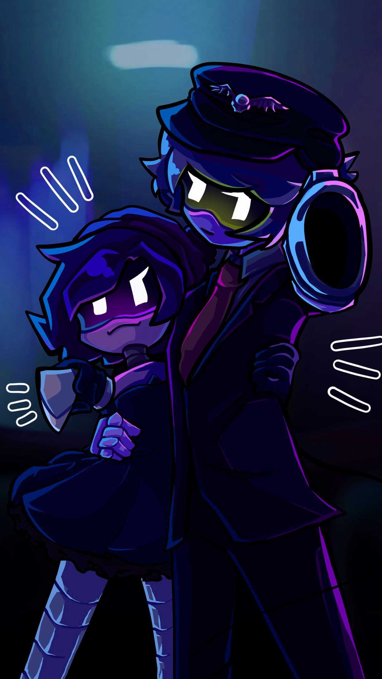 1242x2208 Uzi Murder Drones Wallpaper
