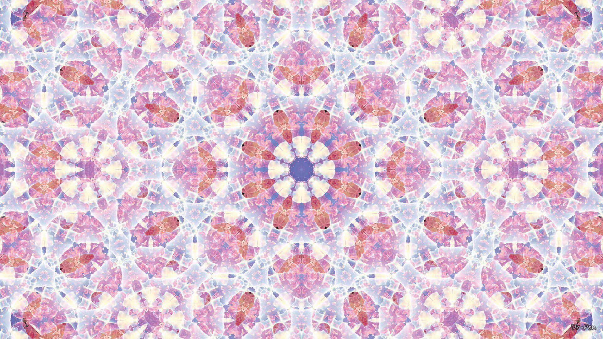 1920x1080 Pink Skies Mandala HD Wallpaper. Background Image