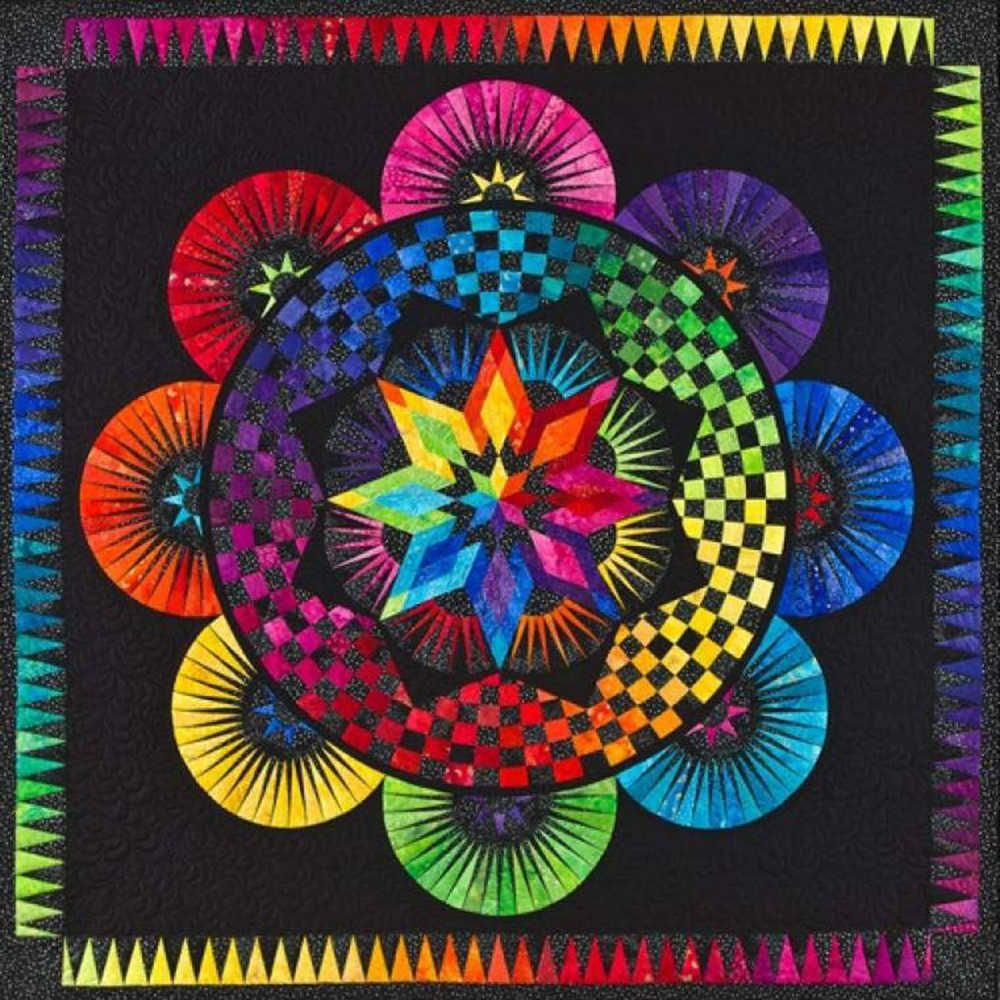1000x1000 Diamond Painting Mandala Picture of Rhinestones Full Drill Square Diamond Embroidery Geometry Flower 5D Wallpaper Mosaic a525