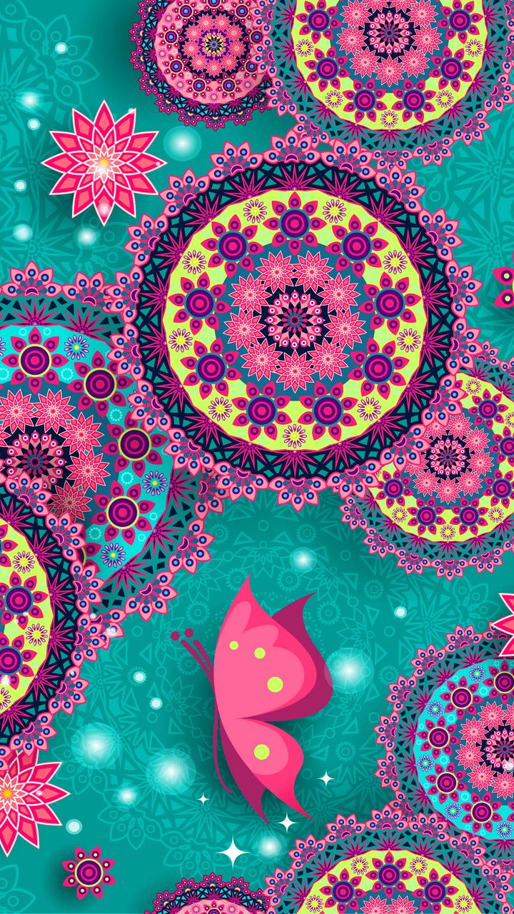 Flower mandala wallpapers top free flower mandala backgrounds