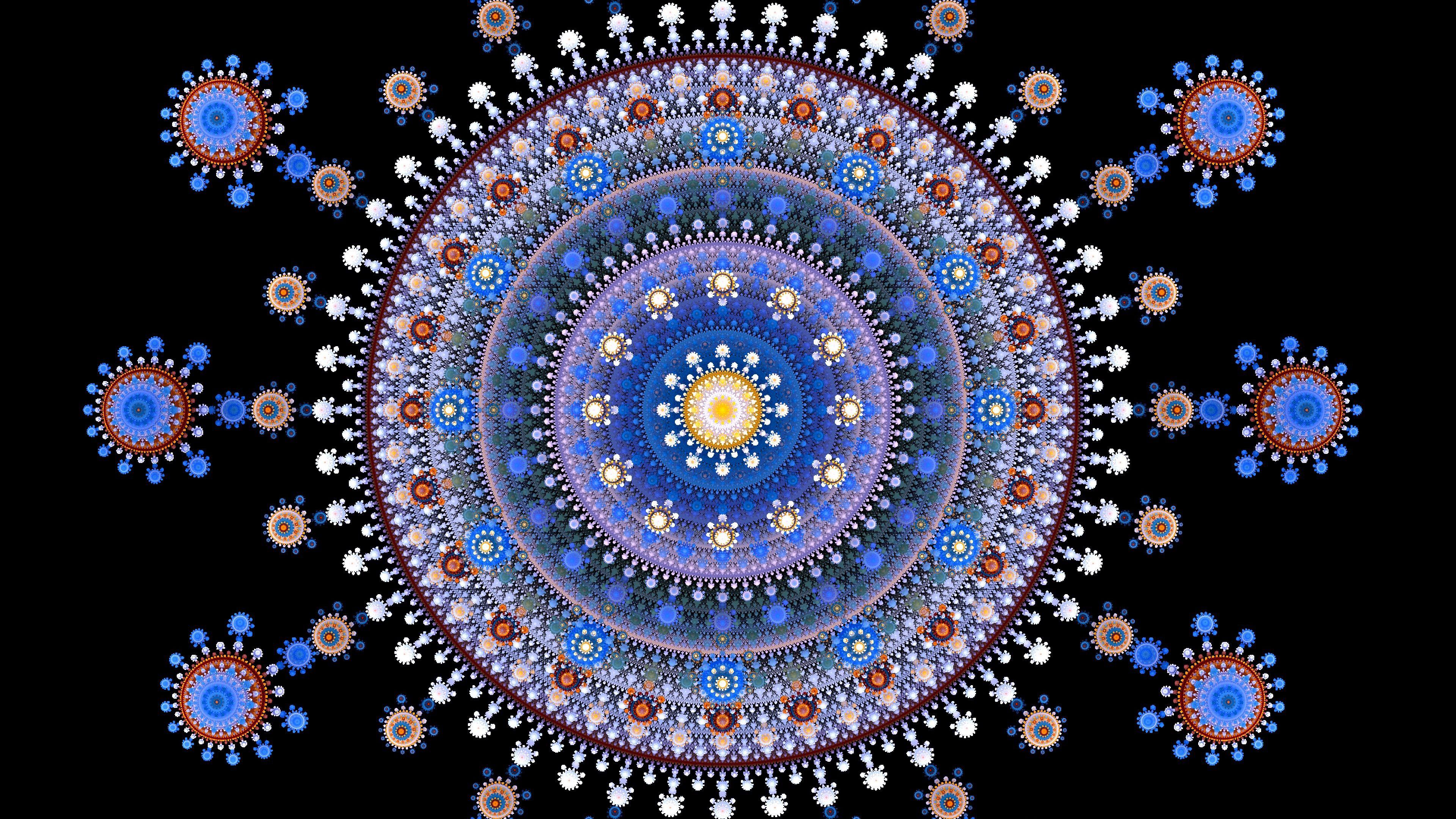 Blue Mandala Wallpapers - Top Free Blue Mandala Backgrounds