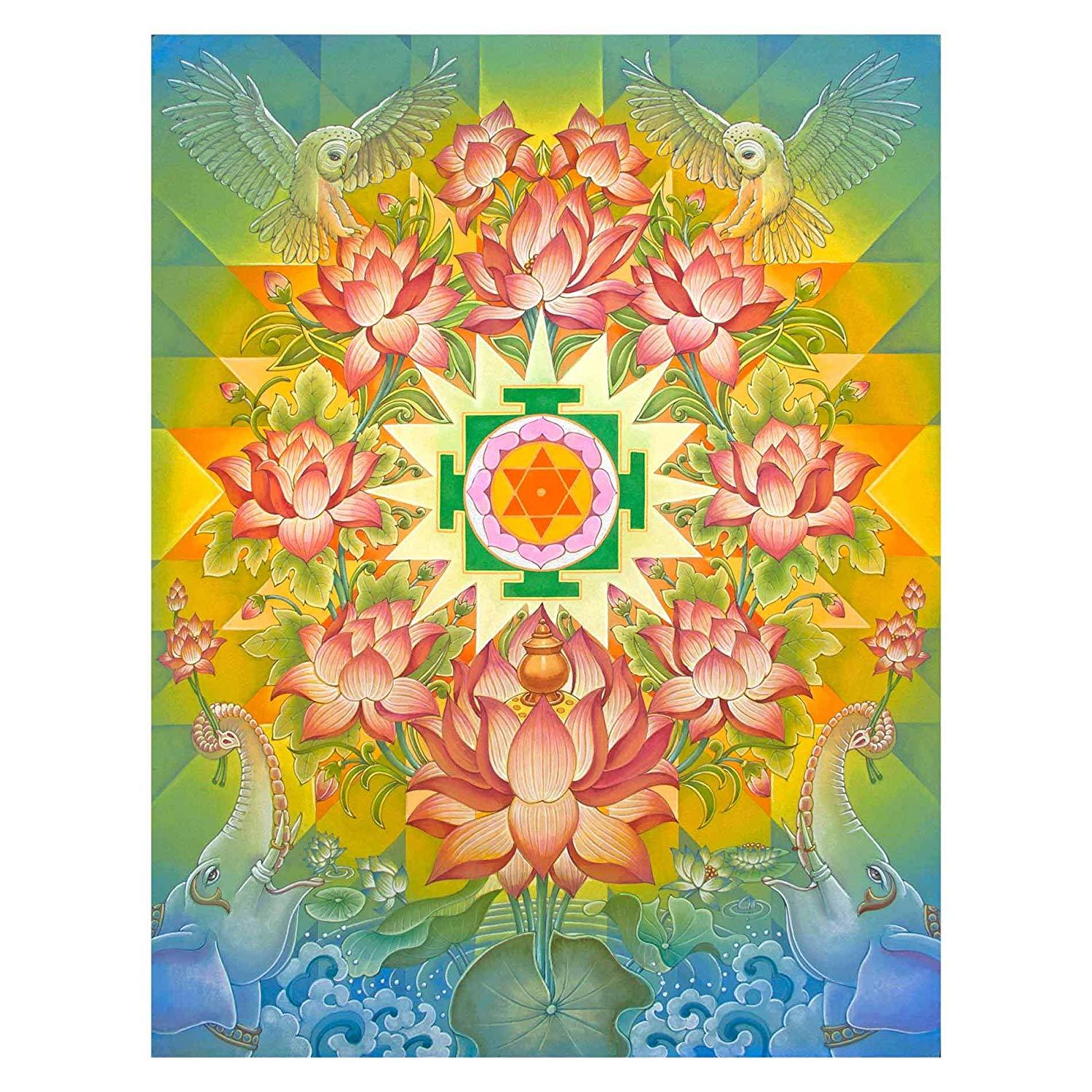 1500x1500 Yantra Mandala Painting Mandala Wallpaper Painting