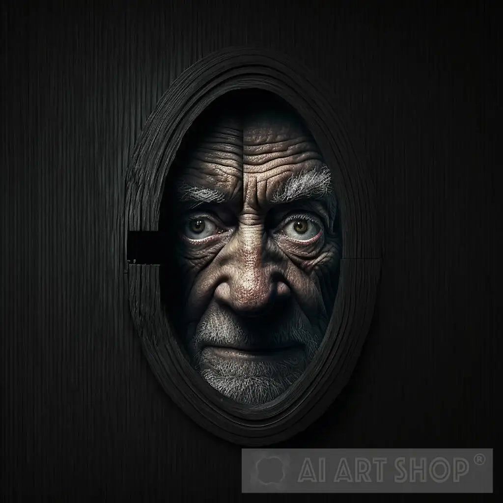 1024x1024 Keyhole, Generative Ai
