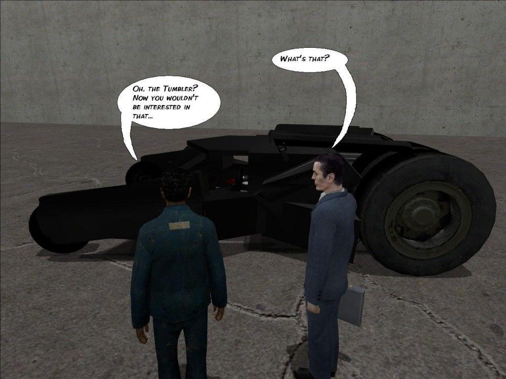 1024x768 Drivable Batman Tumbler