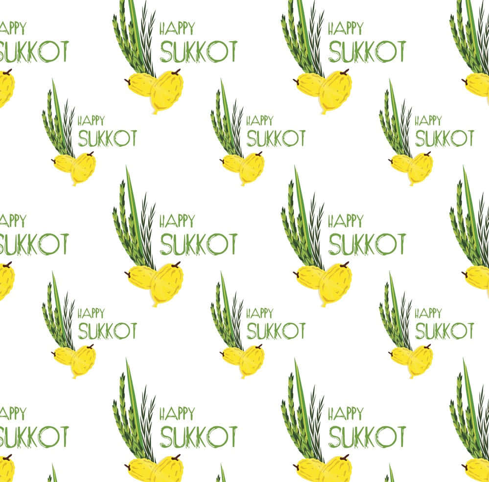 999x985 Happy Sukkot Wallpaper