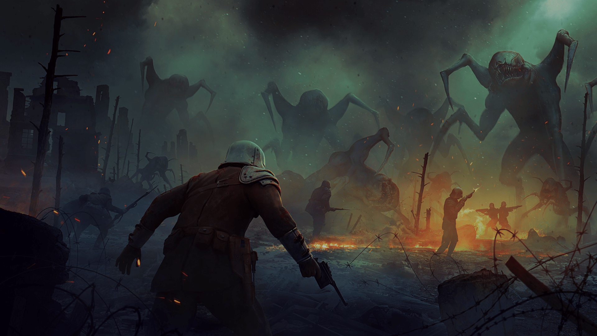 1920x1080 war, alien orb, battle, alien attack
