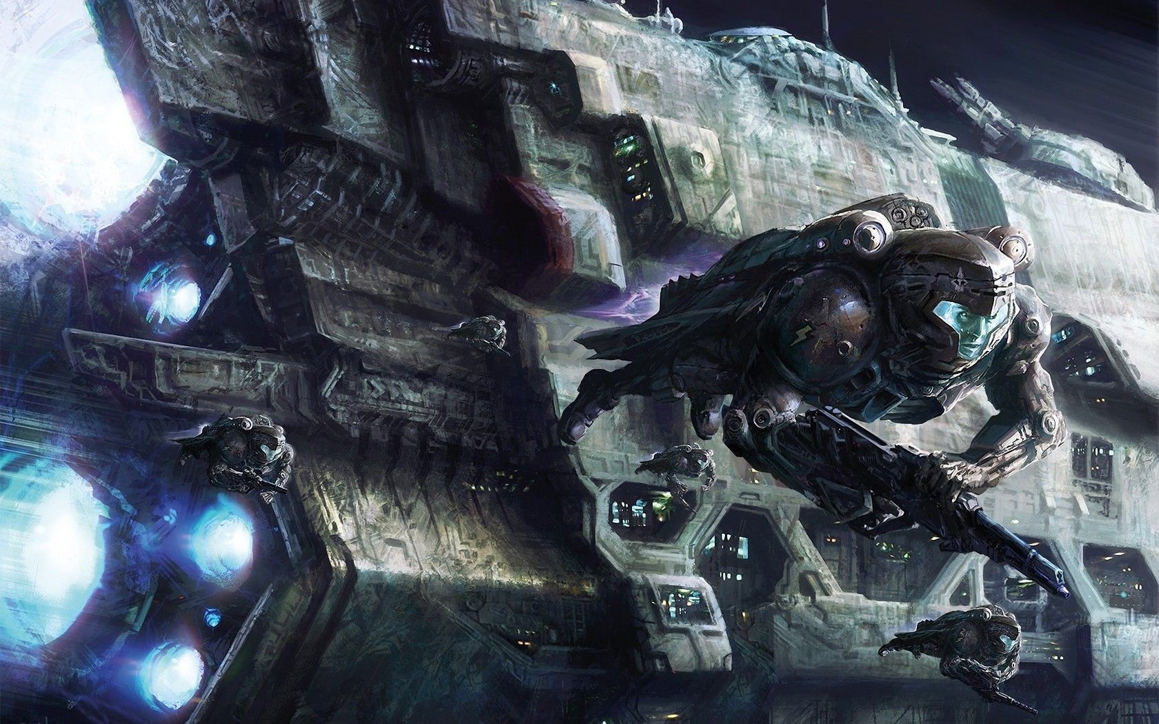 1680x1050 An Alien War Film