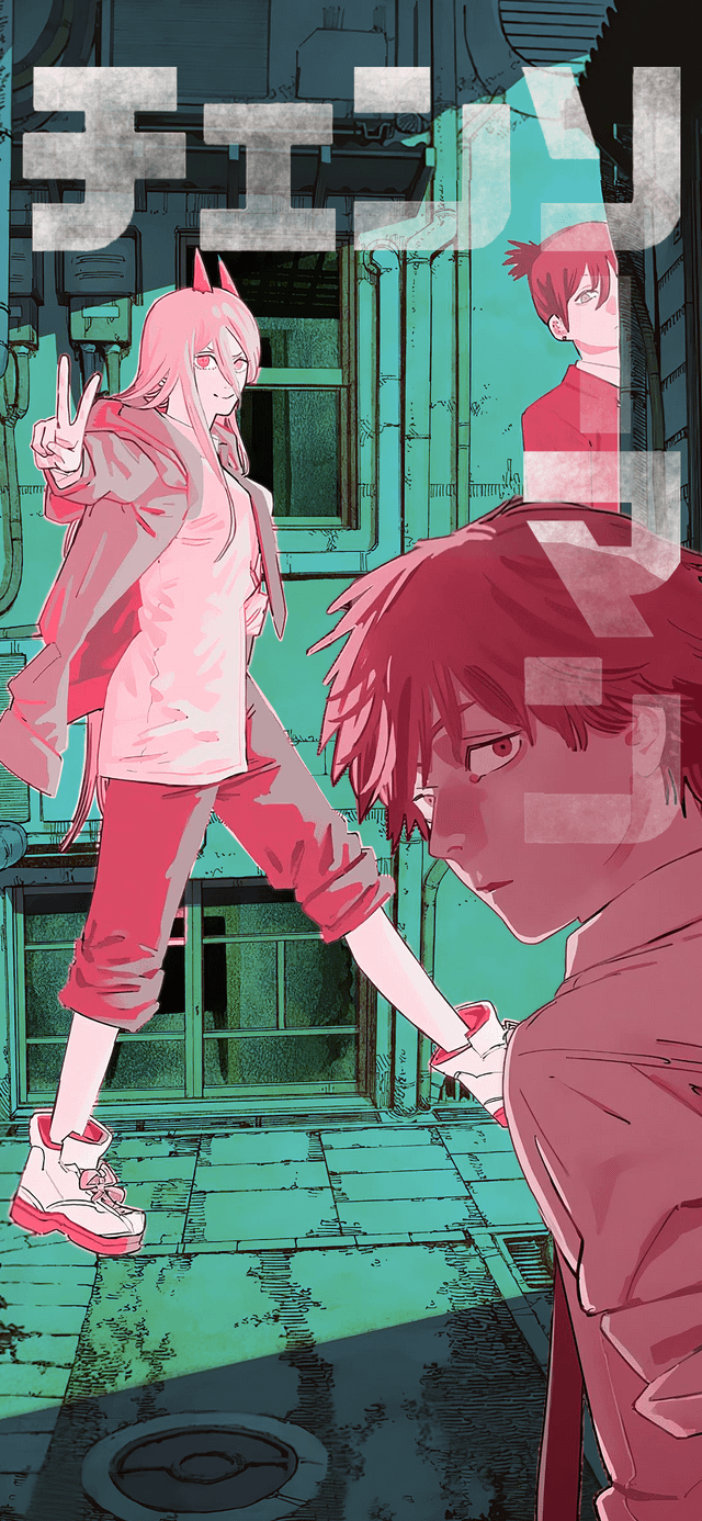 640x1386 I'm sharing this phone wallpaper I made by editing chapter's 92 color page. Hope you like it!