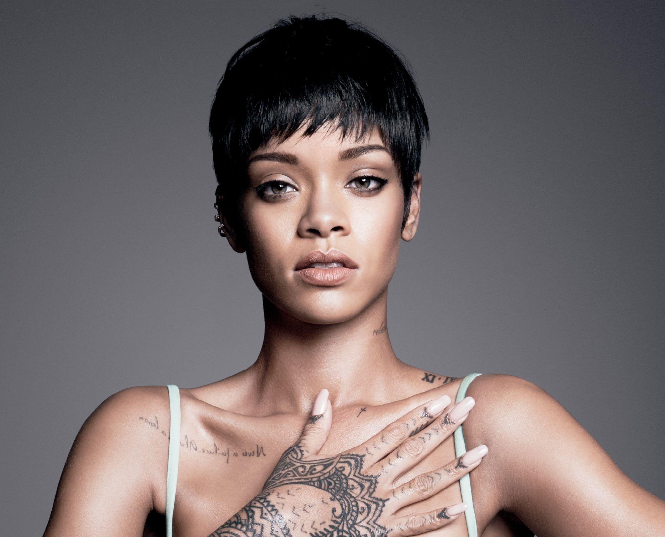 2316x1873 Wallpaper Rihanna, Vogue, Tattoo, HD, Celebrities