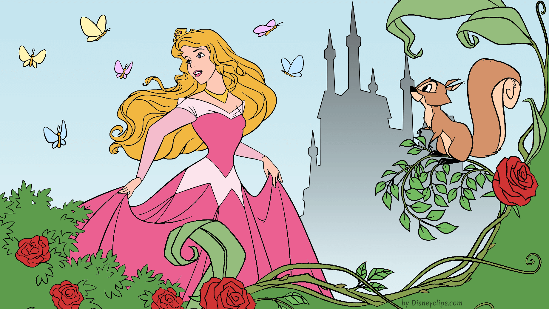 1840x1035 Sleeping Beauty Wallpaper
