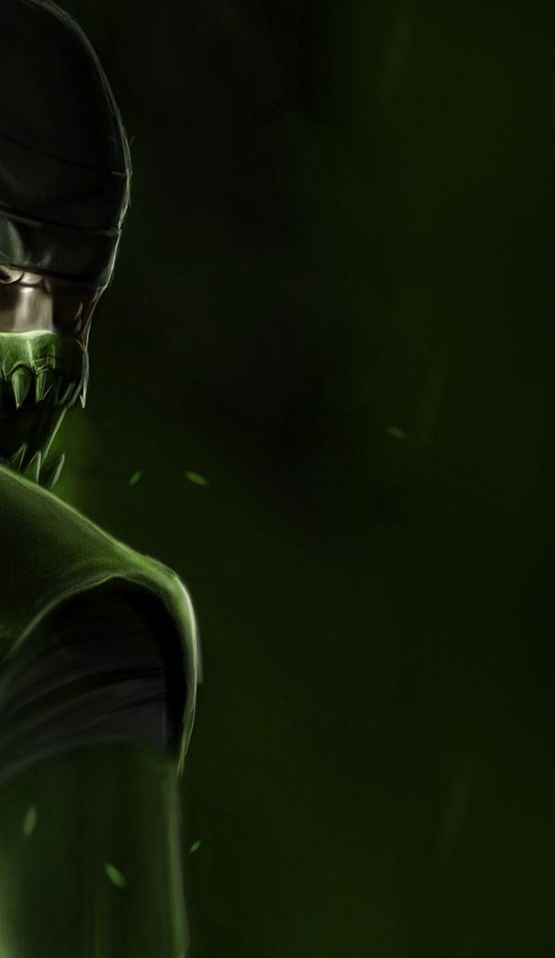 800x1380 Download Reptile or Lizard from Mortal Kombat Apple iPhone 8