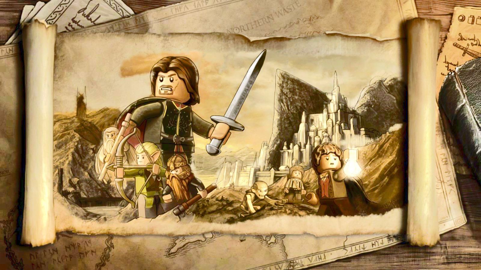 1600x900 LEGO Lord of the Rings