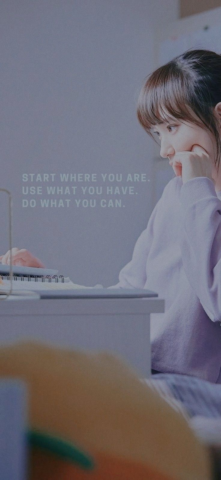736x1592 Kdrama study motivation wallpaper