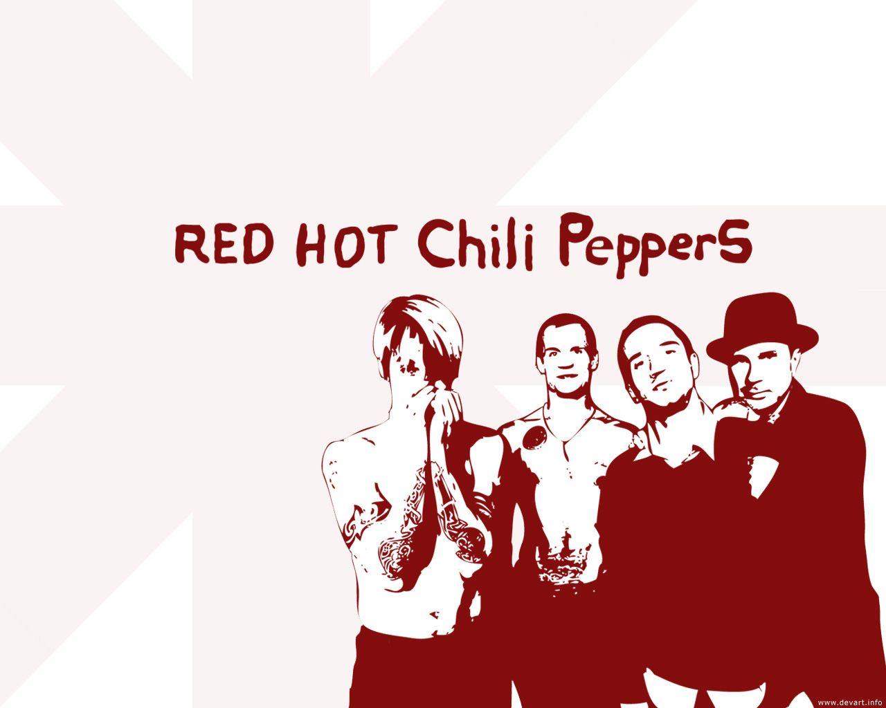 1280x1024 Red Hot Chili Peppers.  de Red Hot Chili Ớt