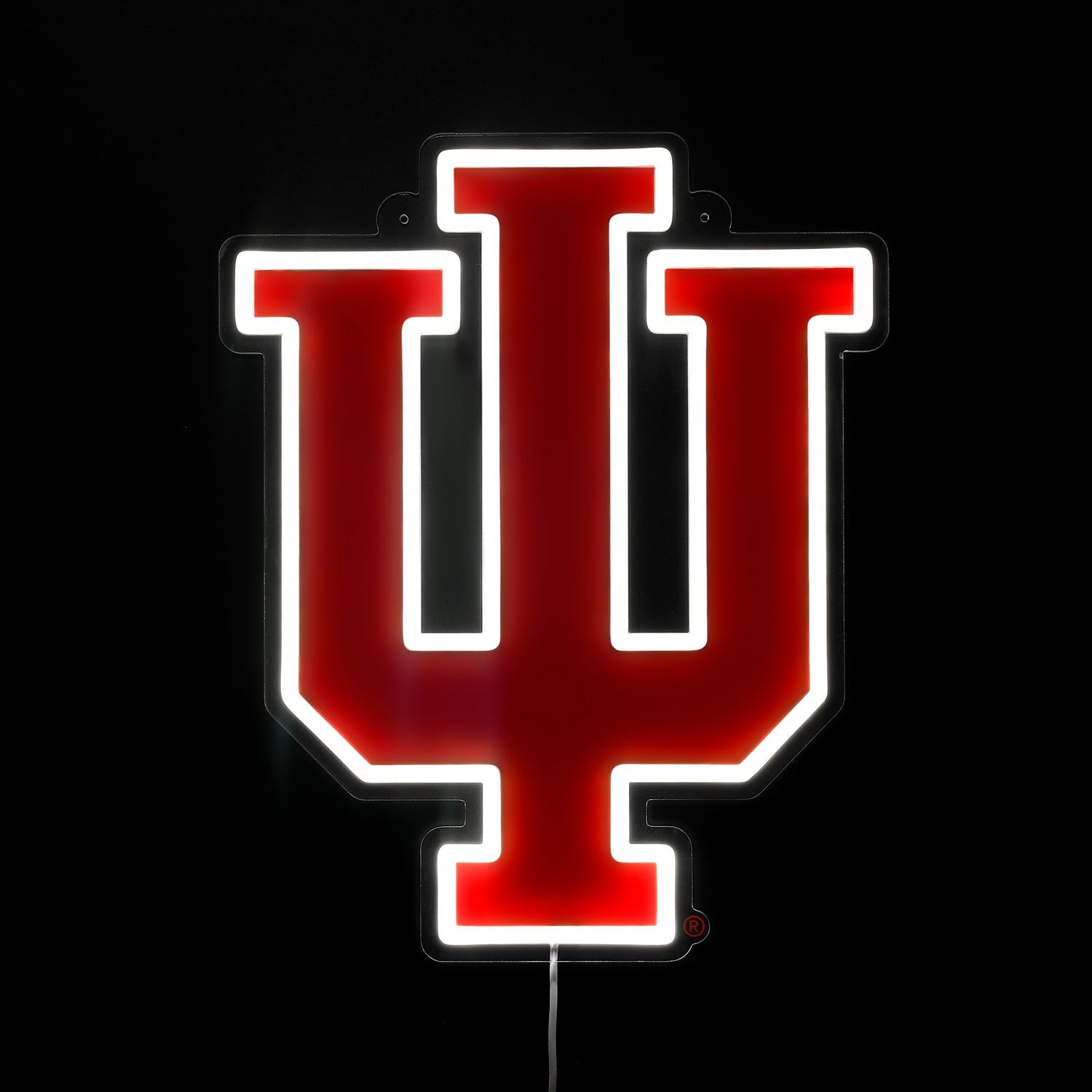 1500x1500 Indiana Hoosiers LED Neon Sign