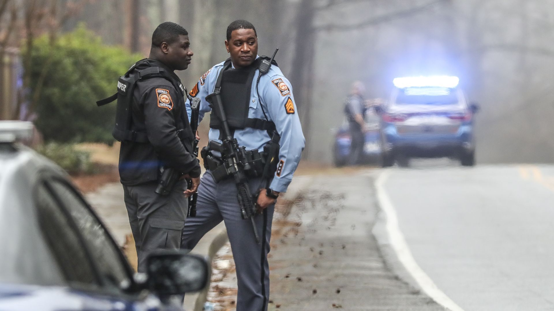 1920x1080 Protester killed, state trooper shot