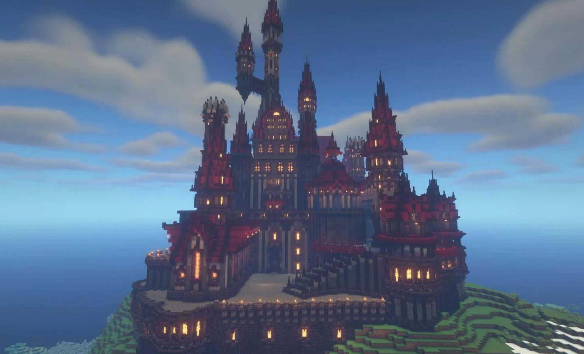 1920x1163 Download Majestic Minecraft Castle